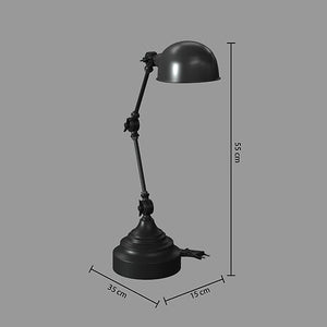 Lampă de masă Atmosphera Basalt, 55 cm, Beton