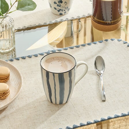 Чаша за кафе Secret De Gourmet Umami Stripe, 310 мл