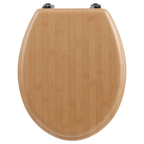 Тоалетна седалка 5five, HDF, Бамбук ефект, Бежова