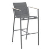 Bar armchair Oxyana graphite