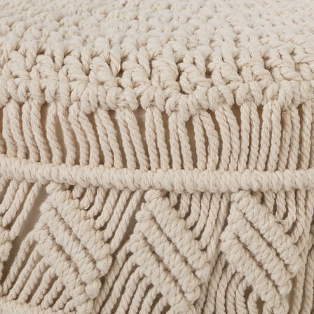 Scaun atmosferă Iram, Macrame, Bej