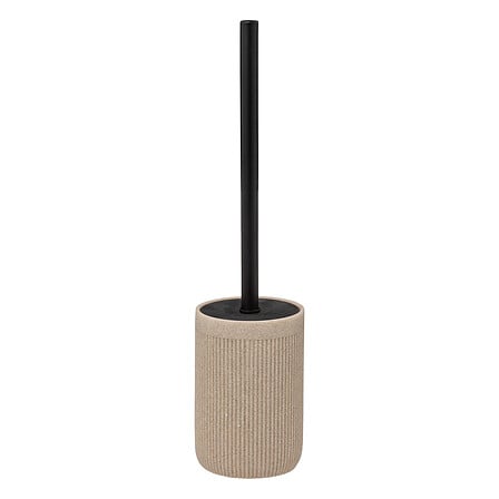 Четка за тоалетна 5five Onyx Linen, Полирезин, Бежова
