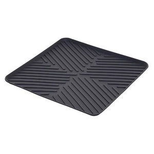 Постелка за сушене на съдове 5five Neo, TPE, 30x30 cm, Сива