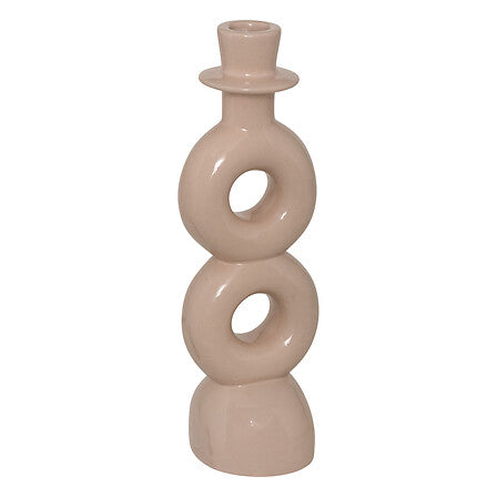 Sfeșnic atmosferă Mala, ceramică, 25 cm, 2 buc.