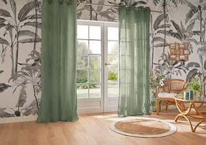 Paxta sheer curtains 130 x 240 cm celadon
