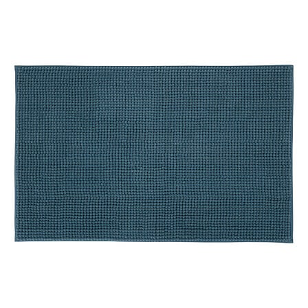 Мини килимче за баня 5five Colors, Шенил, 50 x 80 cm, Синьо