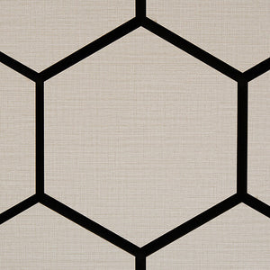 Panou decorativ Atmosphera Hexagon, 56x69 cm, bej, MDF