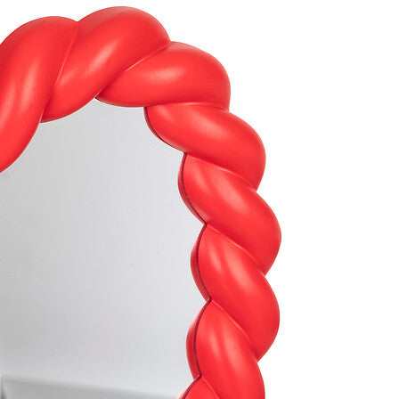 Oglindă decorativă de perete Heart Twist, 33cm