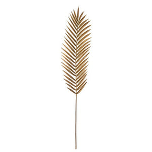 Atmosferă de plantă artificială, Frunză de palmier, 95 cm, Aurie
