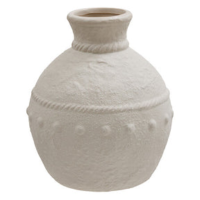 Ваза atmosphera Lewis, Керамика, Бяло/Пясък, 20 cm