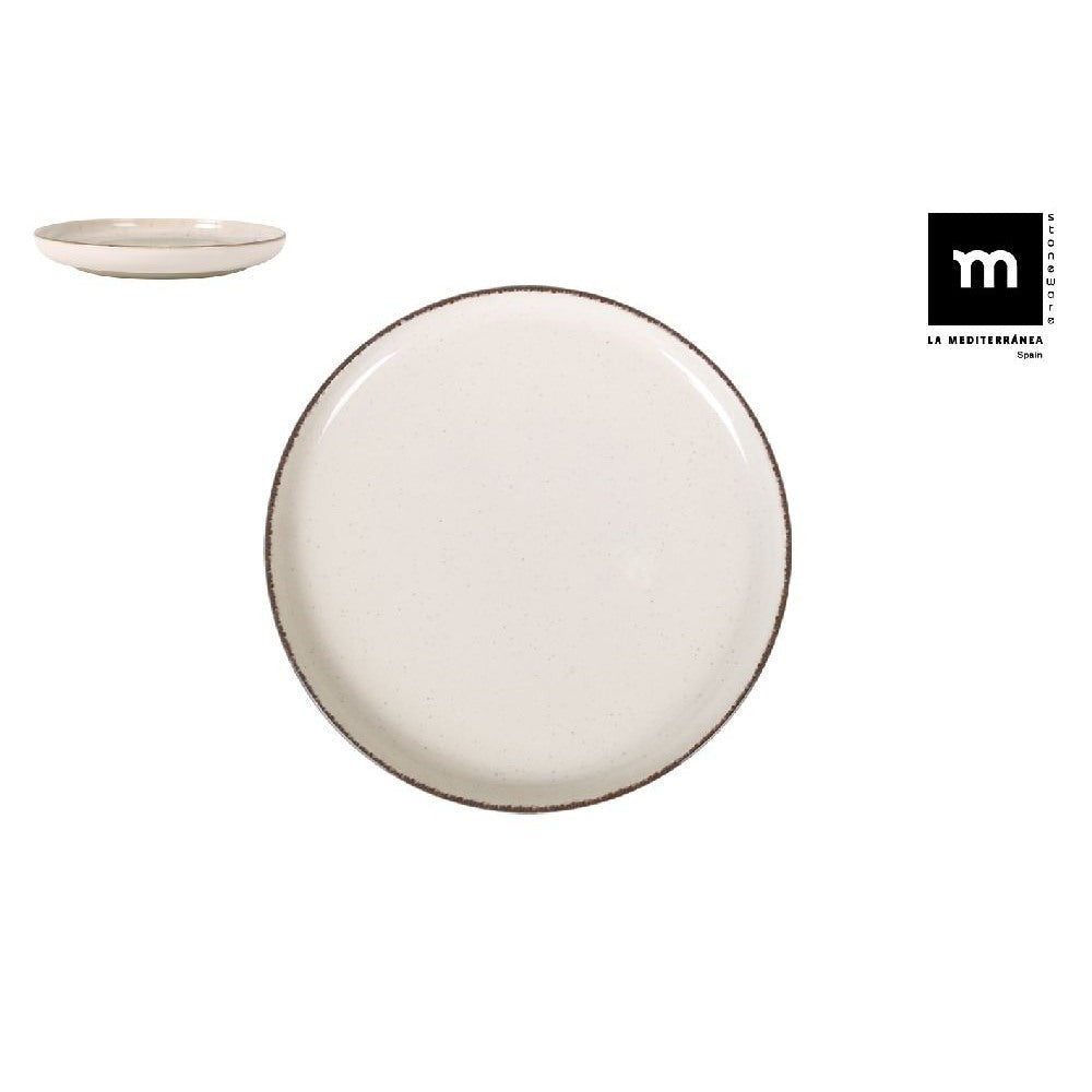 Farfurie desert LA MEDITERRANEA Nordic, 20 cm, Porțelan