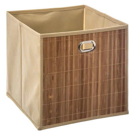 Coș de depozitare 5five, Bambus, 31x31 cm