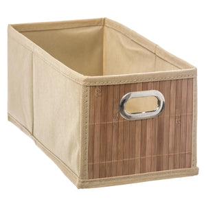 Coș de depozitare 5five, Bambus, 15x31 cm