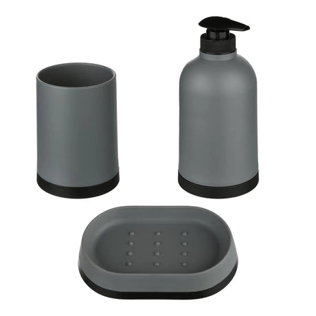 Set de accesorii pentru baie 5five, 3 piese