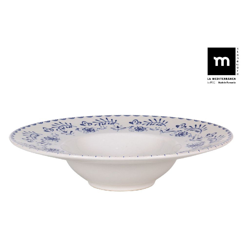 Farfurie adâncă LA MEDITERRANEA Blur, 28cm, porțelan