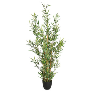 Atmosferă de plantă artificială din bambus, 120 cm
