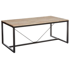 Masă de dining Edena, 180x 90 cm, lemn de salcâm