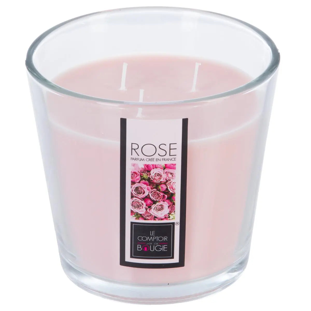 Lumânare parfumată Atmosphera Nina, Sticlă, 500 g