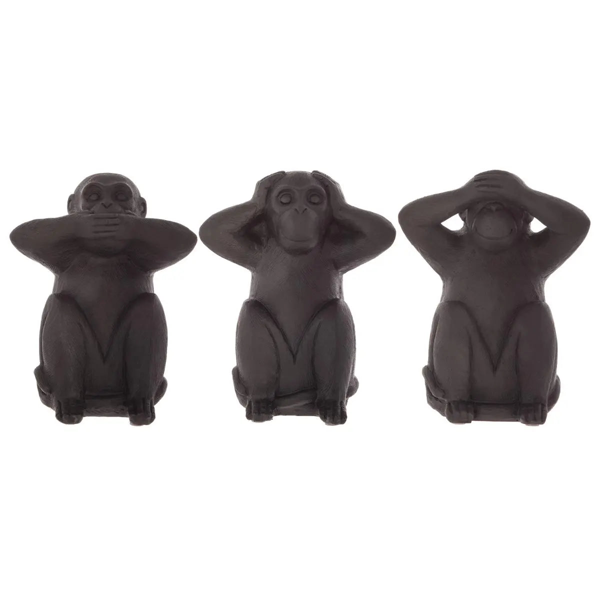 Figurină decorativă Atmosphera Wisdom, Rășină, 23 cm, 3 buc.