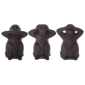 Figurină decorativă Atmosphera Wisdom, Rășină, 23 cm, 3 buc.