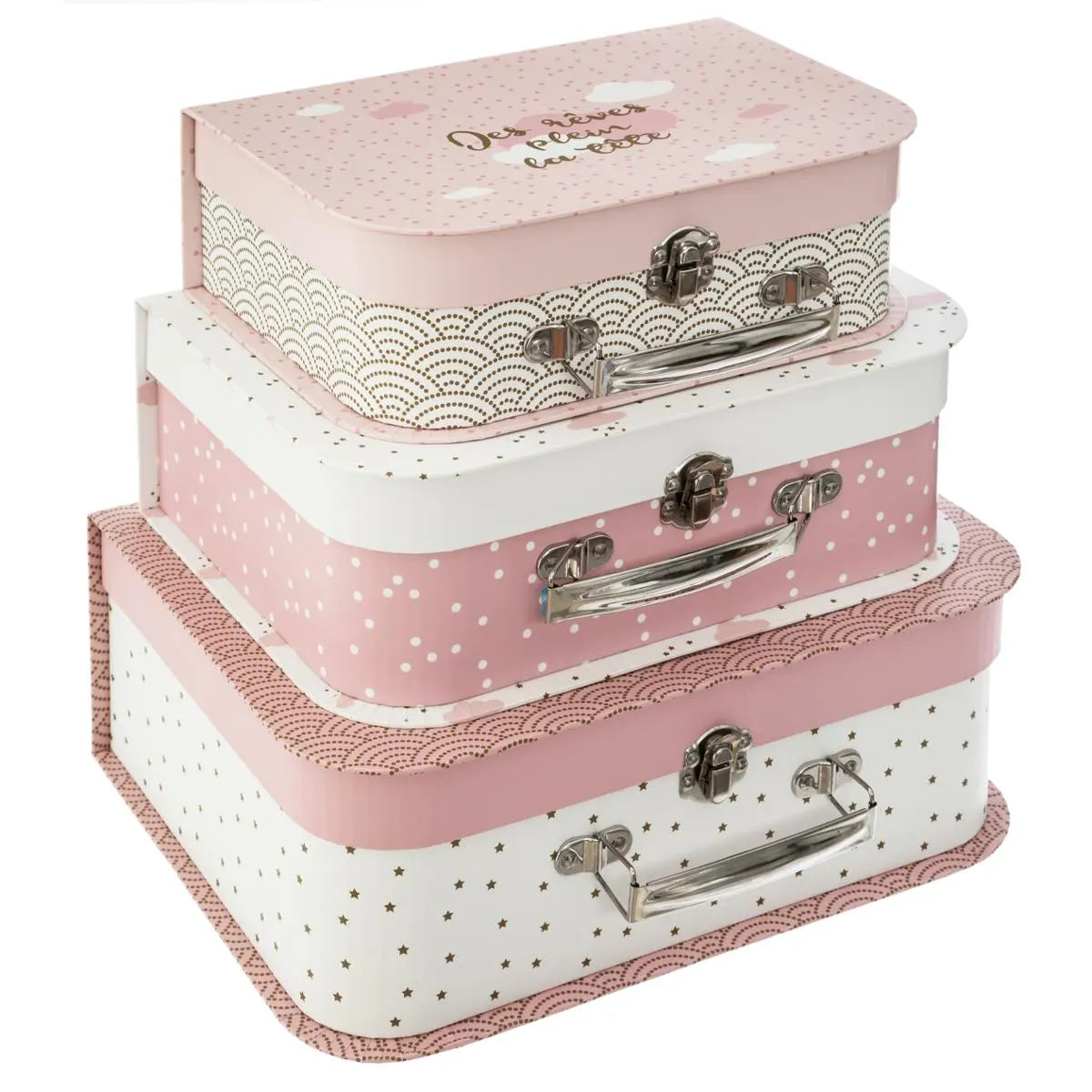 Set de cutii de depozitare pentru copii Atmosphera Star, 3 buc.