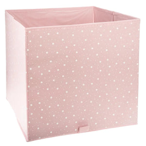 Cutie de depozitare Atmosphera Stars, roz, 29x29 cm