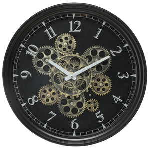 Ceas de perete Atmosphera Mely, Mecanism, Ø37 cm, Metal