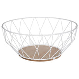 Купа за плодове 5five Daimond, Метал+MDF, 28х12 cm