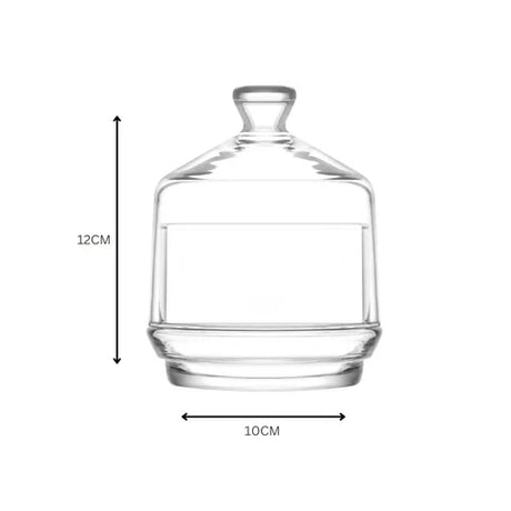 Zahărniță din sticlă cu capac LAV Berry, 285 ml