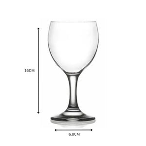 Set pahare cu apă LAV Misket, 260 ml, 6 buc.