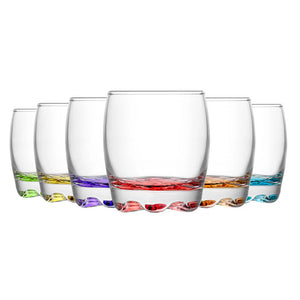 Set pahare lichior LAV Adora, 80 ml, 6 buc, diverse culori