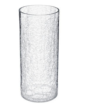 Vază Atmosphera Snow, sticlă, 30 cm