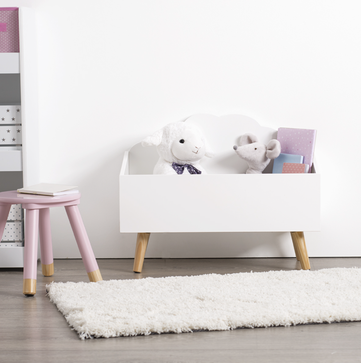 Ladă de depozitare pentru copii Atmosphera Cloud MDF