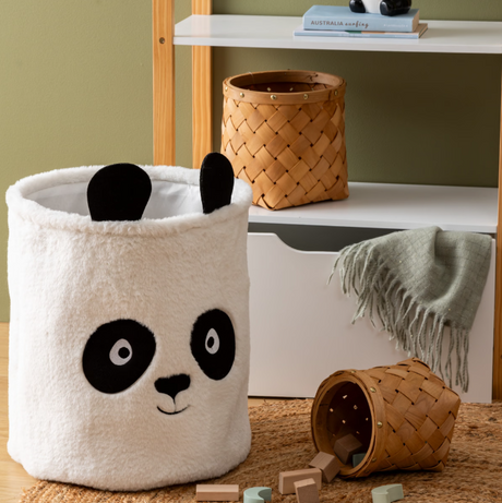 Coșuleț pentru bebeluși Atmosphera Panda, 40 cm