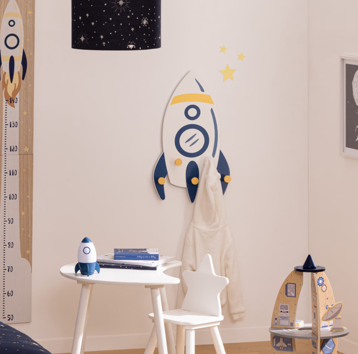 Cuier pentru copii Atmosphera Cosmos, 56cm, MDF