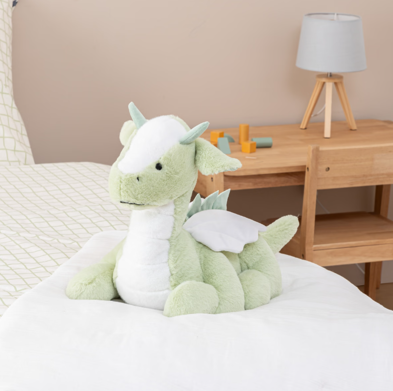 Jucărie de pluș pentru copii, dragon de atmosferă, 53 cm