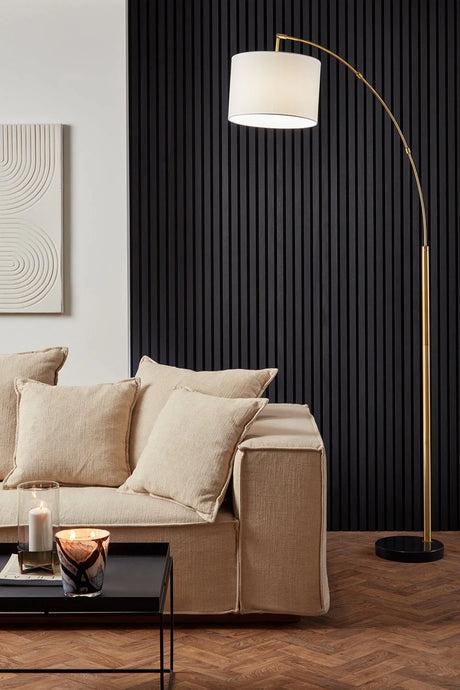 Panou decorativ acustic de perete Colva, 240x60 cm, MDF
