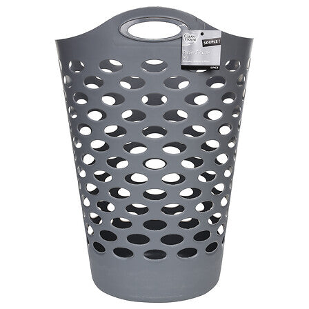Кош за пране 5five, Flexible, Бетон, 60L