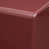 Μπουφές atmosphera Douglas Gloss, 2 πόρτες, MDF, μπορντό, 80 cm