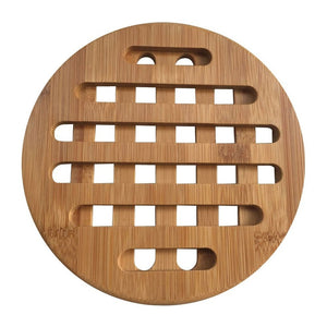 Set suporturi pentru vase KingHoff 1215, bambus