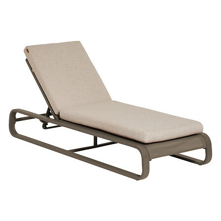 Лежанка за басейн Hesperide Domilly, Алуминий, Кафе — изображение 1