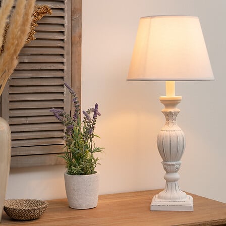 Lampă de masă Atmosphere Renzo, 56 cm, Lemn