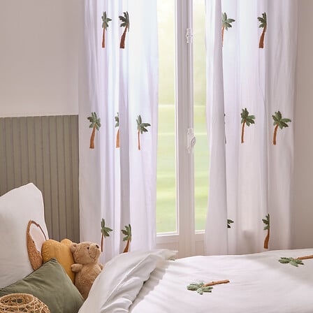 Детска завеса atmosphera Tufted Palm, 140×260 cm