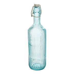 Бутилка за лимонада Secret De Gourmet Line, Цветно стъкло, 1L, Синя