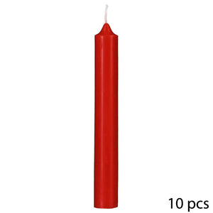 Set lumânări neparfumate Atmosphera Hugo, 16 cm, 10 buc.