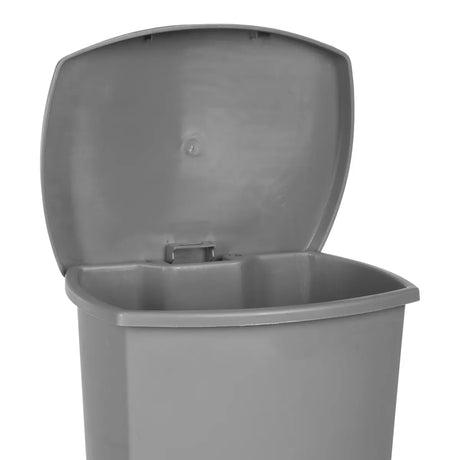 Coș de gunoi 5five, Gri, Plastic, 42 l