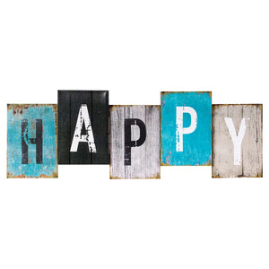 Картина atmosphera Happy Relax, Принт на платно 76x22 см, Асорти дизайни