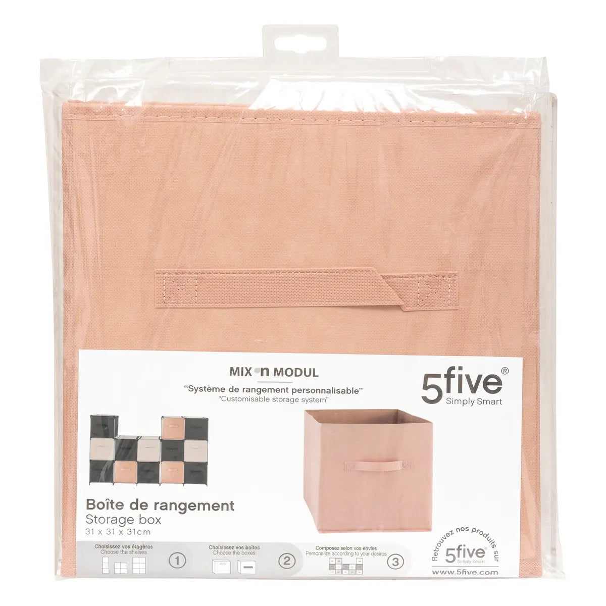 Cutie de depozitare 5five Mix &amp; Modul Entry-level, 31x31 cm