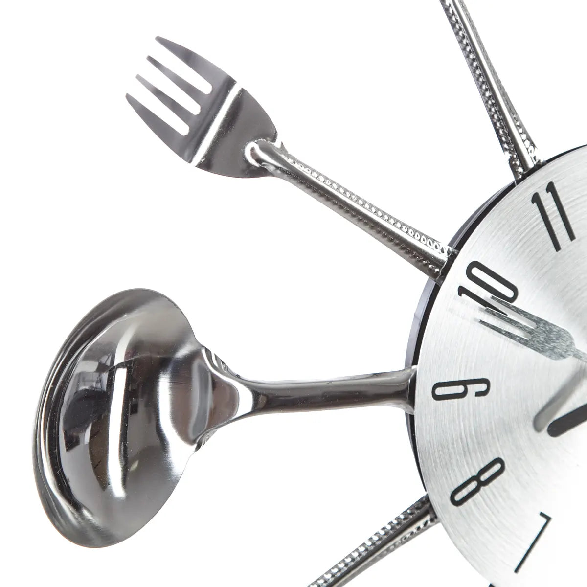 Ceas de perete Atmosphera Utensil, Ø38 cm, Metal