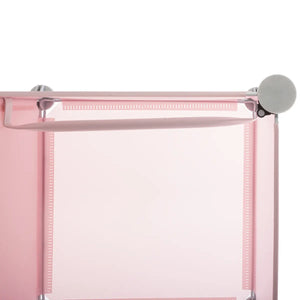 Детски текстилен гардероб atmosphera, 139 cm, Розов